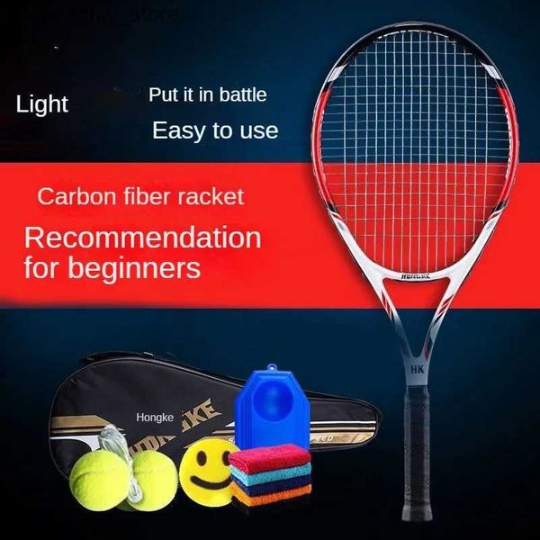 Raquettes de tennis Raquettes de tennis en fibre de carbone composite Q231109