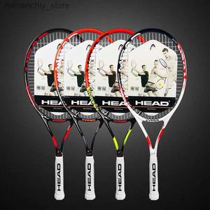 Tennisrackets HEAD Tennisracket Beginner Carbon Composiet Geïntegreerd Volwassen Tiener Aluminium Racket Q231109