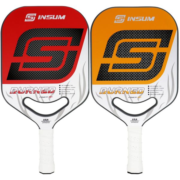 Raquettes de tennis INSUM Pickleball Paddle Racket 3K Carbon Fiber Edgeless DuraEdge Lightweight 230608