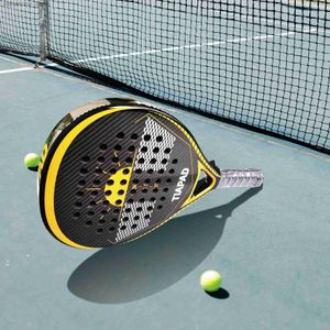 Raquetas de tenis MAXSONG 18K Fibra de carbono Superficie rugosa Raqueta de tenis de playa con bolsa de cubierta Q231109
