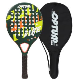 Tennis Rackets Optum Fire Carbon Fiber 6-14 jaar Junior Beach Tennis Racquet Light Racket voor Young 230307