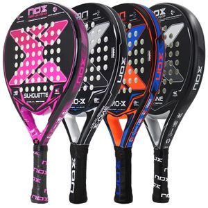 Tennisrackets Padel Racket Paddle Tennisracket 3k Koolstofvezel SILHOUET Ronde vorm voor heren en dames Padel Paddle 231216