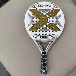 Raquetas de tenis Raqueta de tenis Padel 3K 12k 18k Fibra de vidrio Superficie rugosa Alto equilibrio con EVA SOFT Memory Padel Paddle 230925