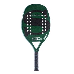 Tennisrackets Professionele koolstof en glasvezel strand Soft Face Racket Cover Hoge kwaliteit Padel met tas 230307