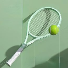 Raquetas de tenis Principiantes resistentes a los golpes Fibra de carbono Entrenador de rebote de un solo juego Conjunto profesional Línea de plumas de alta resistencia 231031