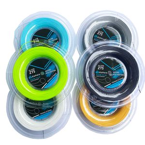 Tennis Rackets Strings 1 Reel Zarsia 1,30 mm1.25 mm Tennis String 4G Polyester Training Racket String 200m Reel Gym Sport Outdoor Black String 230320