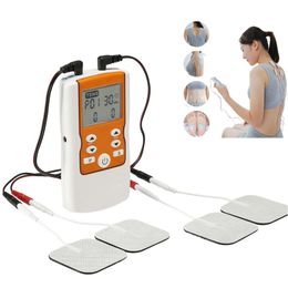 Tens EMS Device Meridian Physiotherapy Pulse Tens Abdominal Chest Prostate Acupoint Micro Current EMS Massager Soulagez la douleur