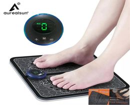 Tens Fisioterapia Foot Massager Mat MassageAnor Pes Muscular Electric EMS Health Care relaxation Terapia Fisica Massage Salud290R8613627