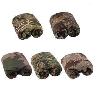 Tentes et abris 1,5 m x 2 m Camouflage Netting Tissu Tissu Auvent Couverture Légère Imperméable Pour La Chasse Camping Décoration Extérieure