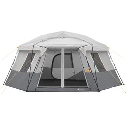 Carpas y Refugios 17' x 15' Person Instant Hexagon Cabin Carpa Sleeps 11 230711