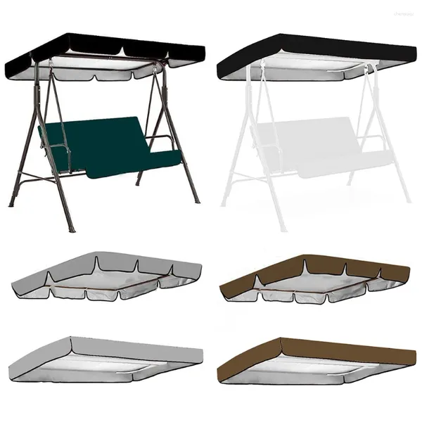 Tentes et abris 1pc Swing Cover Cover Polyester Remplacement Equipment Tool pour siège 2 ou 3 plaies de jardin