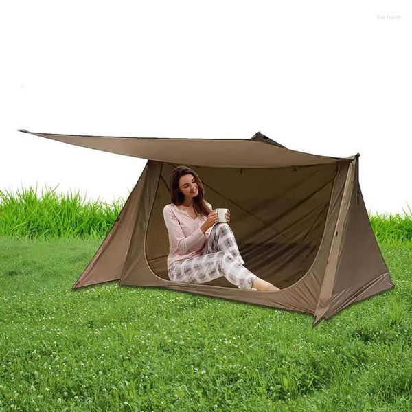 Carpas y refugios a 2 personas al aire libre Ultralight Camping Camping Tent Professional Viajes de senderismo impermeables