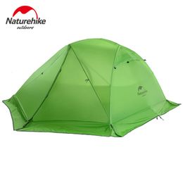 Tenten en Schuilplaatsen 2-persoonstent Star River Camping Tent Upgrade Ultra Light Tent Outdoor Reistent Seizoen 4 Tent met gratis matten 230720