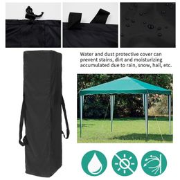 Tenten en schuilplaatsen 210D Polyester Outdoor Awnings Tent opbergzak Zwart Paviljoen Luifel Handle Design Duurzame Gazebo campingbenodigdheden