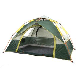 Tentes et abris Tente de camping pour 23 personnes à l'extérieur Portable Installation rapide Tentes automatiques Tente de plage étanche pour 23 personnes avec 2 fenêtres J230223