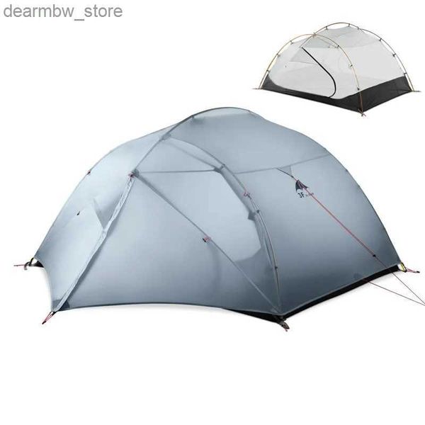 Carpas y refugios 3f ul Gear 3 Person 4 Temporada 15D Camping Ttura al aire libre Hostería ultraligrante Mochilado Caza de carpas impermeables L48 L48