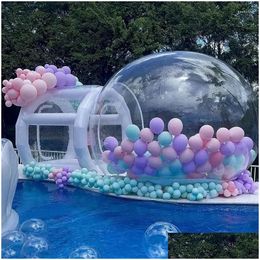 Tiendas de campaña y refugios Tienda de burbujas inflable de 3 pies Colores personalizados Tamaños Ventas directas de fábrica Decoración de fiesta al aire libre Casa Drop Entregar Otahl