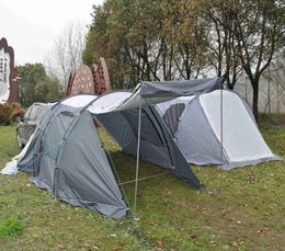 Tentes et abris Camping familial portable en plein air pour 5 à 8 personnes Auvent de voiture Tente arrière de voiture CZX482 Tente de voiture multi-usage Tente de voiture familiale pour 6 personnes J230223