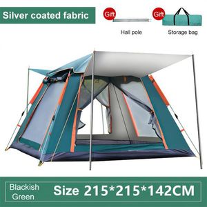 Tentes et abris 58 personnes en plein air automatique ouverture rapide tente de camping abris pliants portables imperméable tissu de protection solaire famille tente touristique 230320