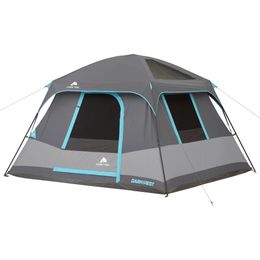 Tenten en schuilplaatsen 6-persoons Dark Rest Cabin Tent wSkylight Plafondpanelen kamp cadir namioty strandtent 231024