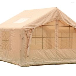 Tentes et abris 8 mètres carrés tente gonflable pour le camping extérieur pendant la nuit avec protection contre la pluie épaissie à grande échelle