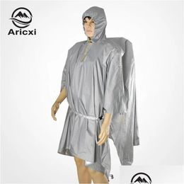 Tentes et abris aricxi tralight randonnée cyclisme arccoat extérieur auvent came mini abri de soleil tarp mises à jour 15d sile sier drop dhw7m