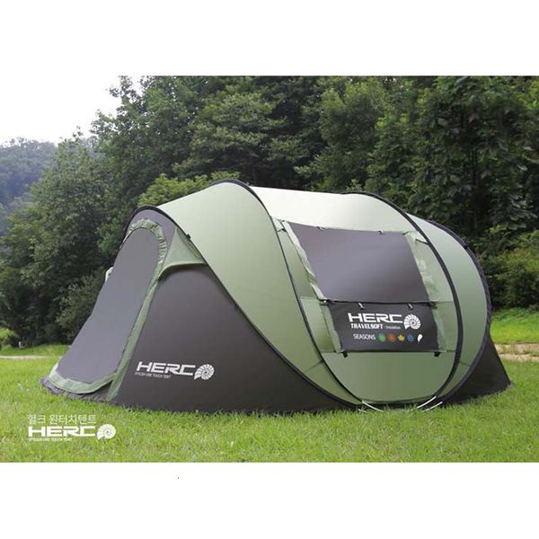 Tentes et abris Arrivée 3-4 personnes Utilisation Ultralarge Pop Up Automatique Ouverture rapide Plage Grand Gazebo Tente de camping 230526