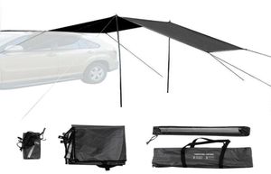 Tentes et abris Auto Canopy Tente Toit pour SUV Voiture Camping en plein air Voyage Plage Sun Shade2895025