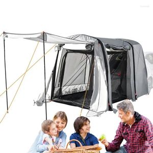 Tenten en schuilplaatsen grote opblaasbare tent waterdicht 210D Oxford Car Camping draagbare grote SUV voor Sun Shelter 3-4
