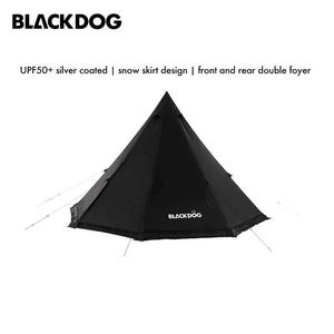 Tentes et abris Black Dog Imageproof Camping Tent Hound House Shelter Saison 4 Conseils de pliage légers pour les activités à domicile Professionnels de pêche à la glaceq240511