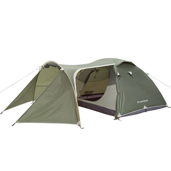 Tentes et abris Tente de camping Blackdeer Expedition une chambre un salon pour 3-4 personnes 210D Oxford PU3000 mm tente de randonnée randonnée 230324