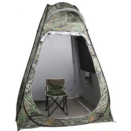 Tentes et abris Tente de pêche sur glace camouflage pour 1 personne Anti-moustique Protection solaire anti-pluie Double portes 2 fenêtres Pop Up Ouverture rapide 150 * 150 * 190Cm 231021