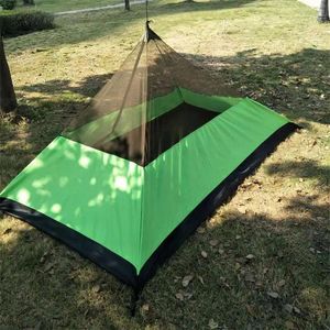 Tentes et abris camping intérieur tente moustique net extérieur triangle triangle sans tige portable bivy