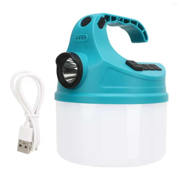 Tiendas de campaña y refugios Luz de camping Amplia aplicación IPX4 Impermeable Carga USB LED Alto brillo Portátil ABS PC para exteriores