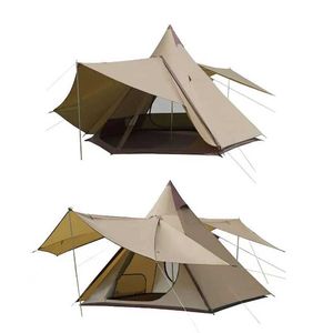 Tenten en schuilplaatsen Camping Tent Dream House Three Season Cotton Canvas Camping Pyramid kan geschikt zijn