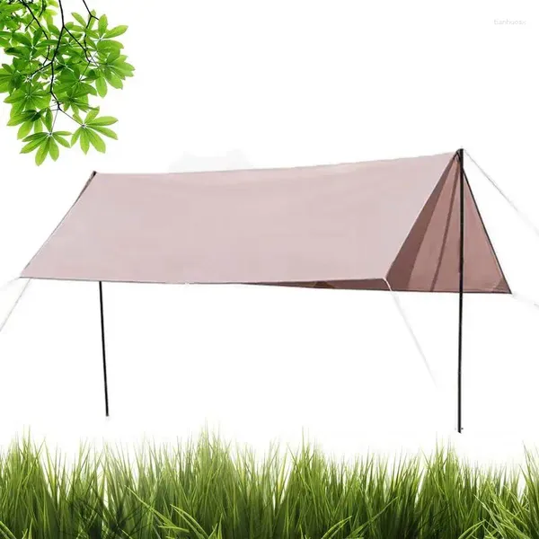 Tiendas de campaña y refugios Tienda con dosel Impermeable Configuración fácil y rápida Camping Patio de juegos Lluvia UPF 50 Protección solar Portátil