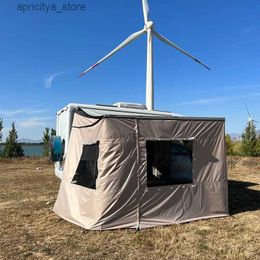 Tentes et abris Caravane gagnant une salle de tente camping-car gagnant un camping-car gagnant une salle d'écran camping-car gagnant une salle d'extension écran d'ombrage pour entraîneur pour fiamma24327