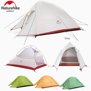 Tenten en schuilplaatsen Cloud Up 1 2 3 personen Upgrade Campingtent Ultralicht 20D Silicagel Dubbellaags Wandelen Reizen Picknick Buiten 231017