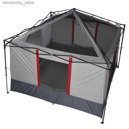 Tenten en schuilplaatsen ConnecTent 6-persoons luifeltent Straight-g luifel apart verkocht tenten buiten kamperen daktent kampeertent Q231117