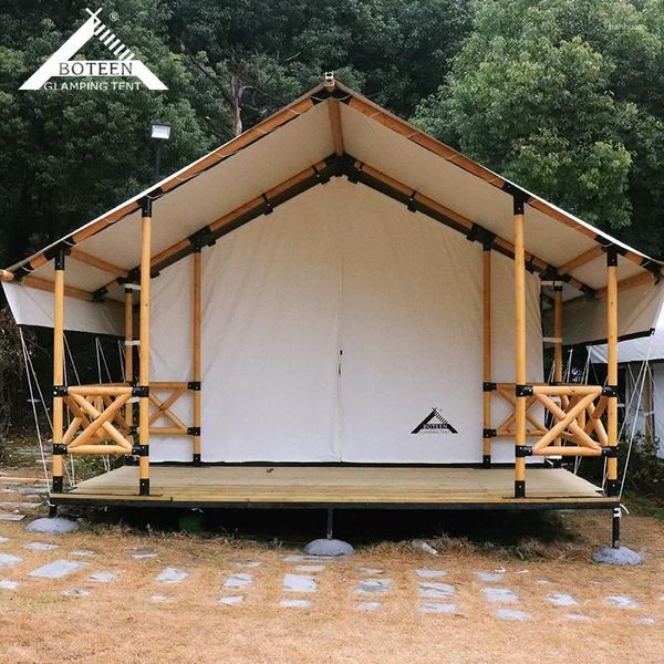 Tentes et abris personnalisés en plein air de camping tente en bois structure de camping