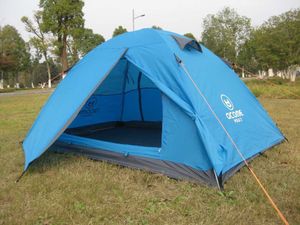 Tentes et abris Tente de camping de vente directe tente de poteau en aluminium tente extérieure double couche J230223