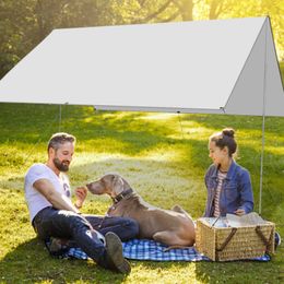 Tenten en schuilplaatsen Emergency Camping Shelter Oxford Tarp Tent voor wandel waterdichte hoes Pergola Survival Gears 230815