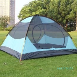 Tiendas de campaña y refugios Familia Turista al aire libre Viaje automático Playa Senderismo Poste de aluminio Tipi Impermeable Portátil Camping Remolque Tienda