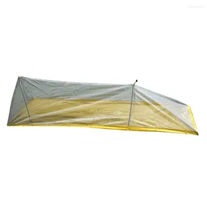 Les tentes et les abris comprennent un sac de transport d nylon en plein air de camping tente en silicone enduit de réseau de réseau unique