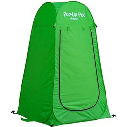 Tentes et abris GigaTent Tente d'intimité escamotable pour 1 personne pour le camping Vestiaire Station de douche portable Vert 230619