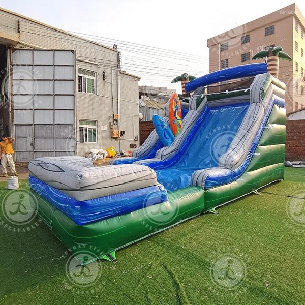 Tentes et abris House gonflable de bonne qualité des enfants avec piscines à vendre