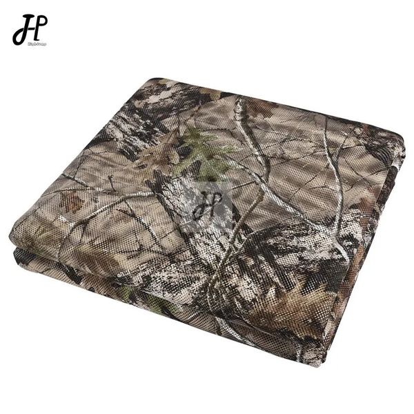 Tentes et abris High-Jump Nature Feuille d'érable Filet de camouflage 300D Mesh Tissu Tissu Ombre Auvent Cour extérieure Décoration Couverture Camo-net 231018