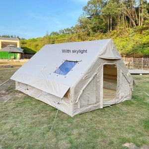 Tenten En Schuilplaatsen Opblaasbare Luchttent Voor Familie Outdoor Camping Inflatie Automatische Opening 300 400 Cm Grote Maat 3-4 5-8Person