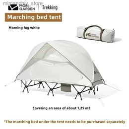Tentes et abris MOBI GARDEN tente Portab équipement de Camping accessoires Camping en plein air ultraléger pliant résistant à la pluie chanter marche lit tente Q231117