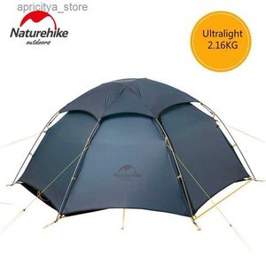 Tentes et abris Naturehike 2022 Nouvelle tente de camping ultralégère 15D Cloud Peak 2 pour 2 personnes en plein air pour le camping alpin approprié 24327